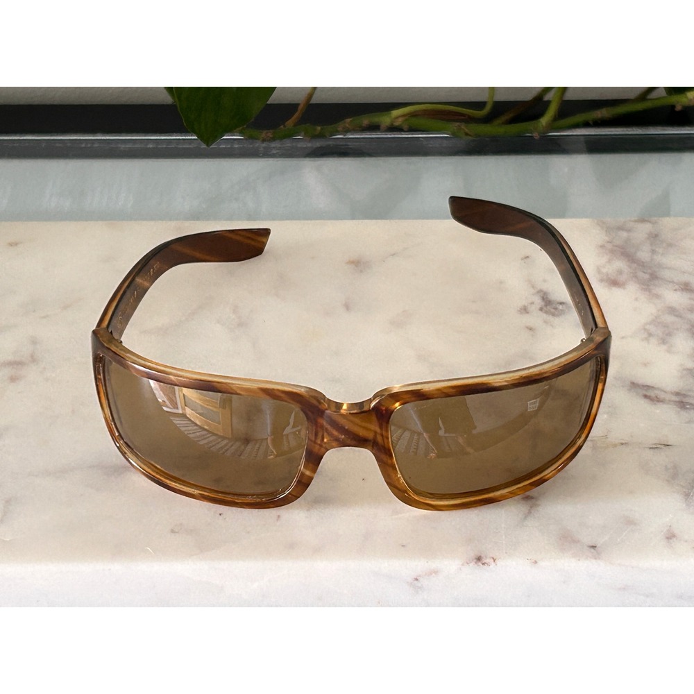 Vintage Cool-Ray Polaroid 300 Roadmaster Sunglasses Tortoise Shell Wrap Lenses